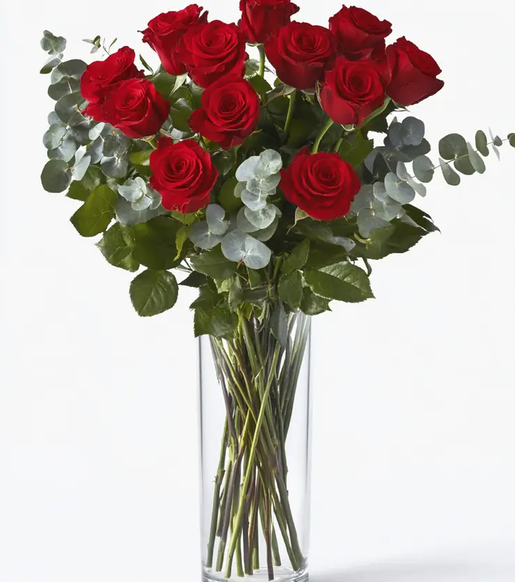 Elegant Dozen Roses