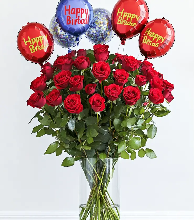 Happy Birthday Flowers