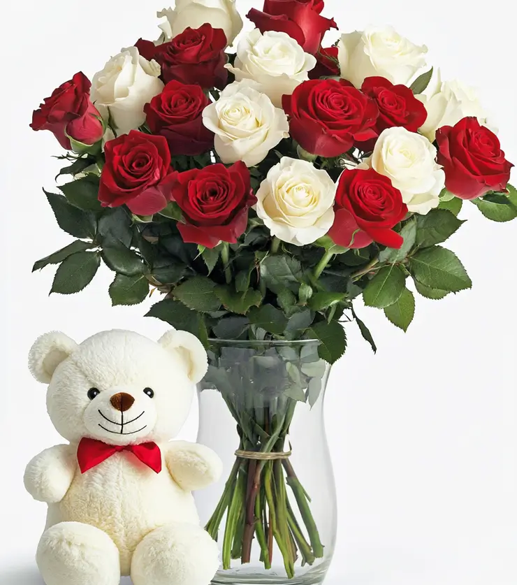 Bear Hugs and Roses
