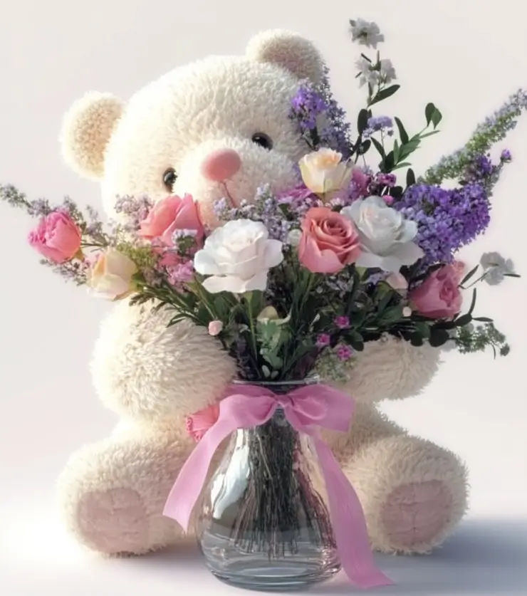 Handsome Flower Bear