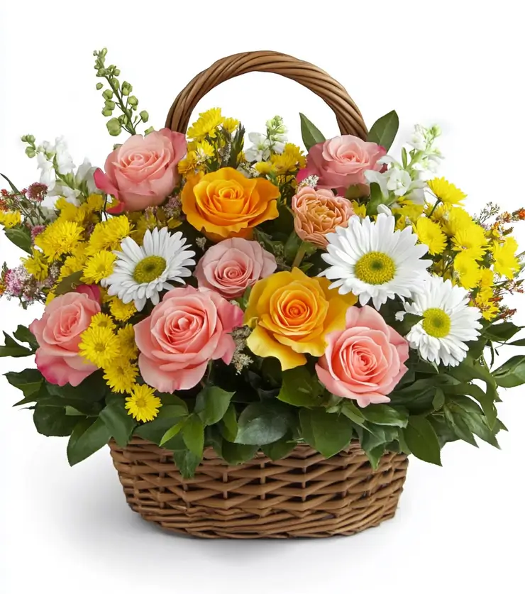 Heavenly Handled Basket