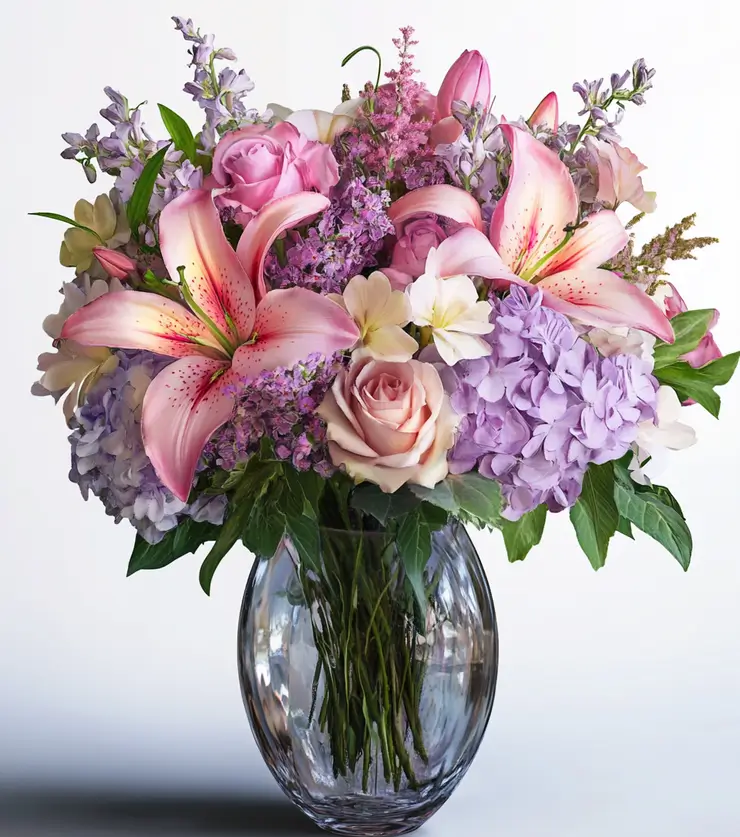 Delightful Pink Flower Arrangement